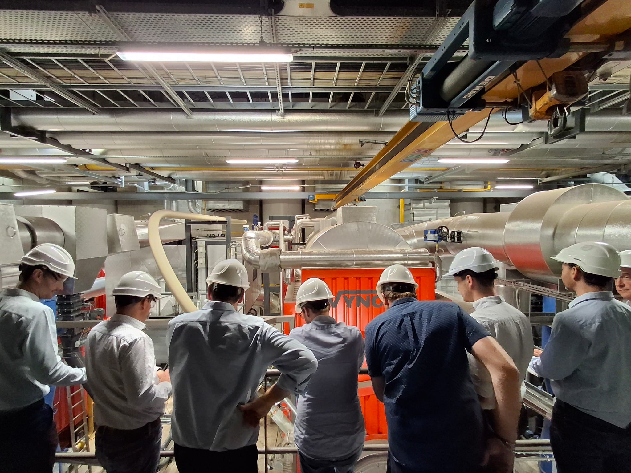 Visite terrain d’une installation industrielle de production de vapeur et d’équipements thermiques